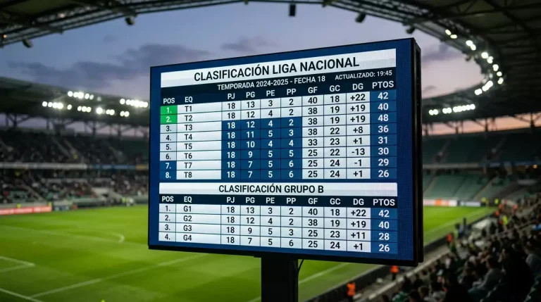 Clasificación de los grupos del Mundial 2026 — Tablas tras la jornada 2