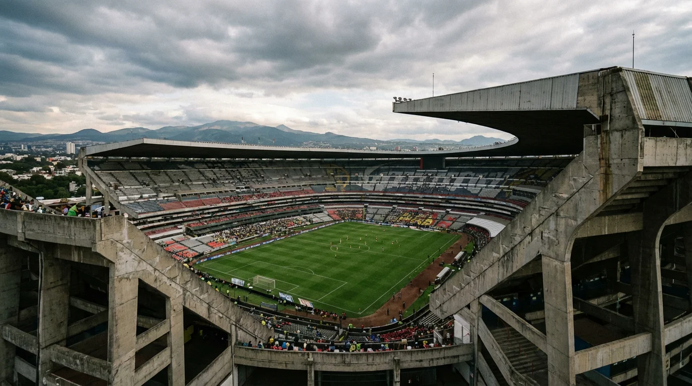 Estadio Azteca en Ciudad de México, sede inaugural del Mundial 2026
