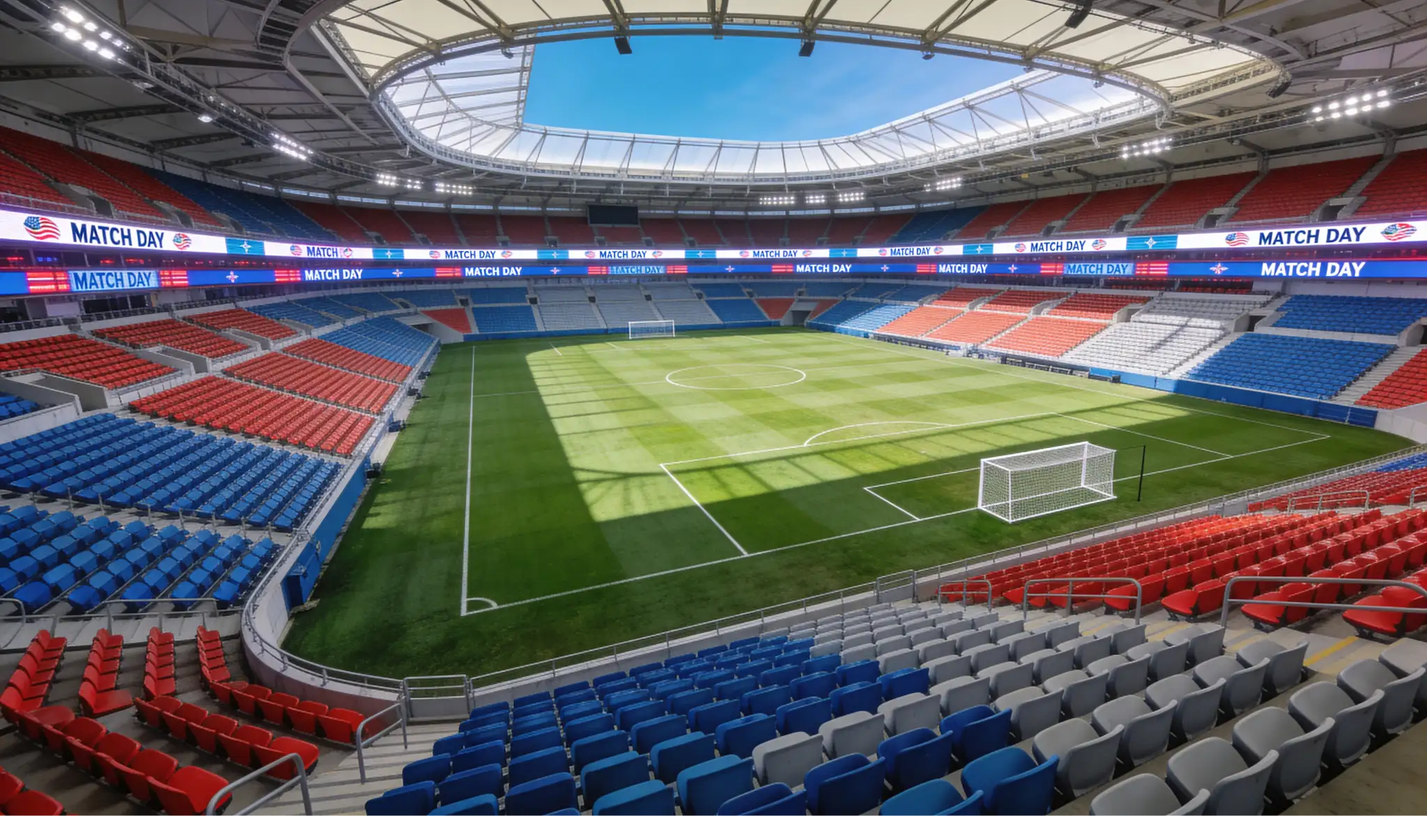 Estadios del Mundial 2026 en Estados Unidos con capacidad y características