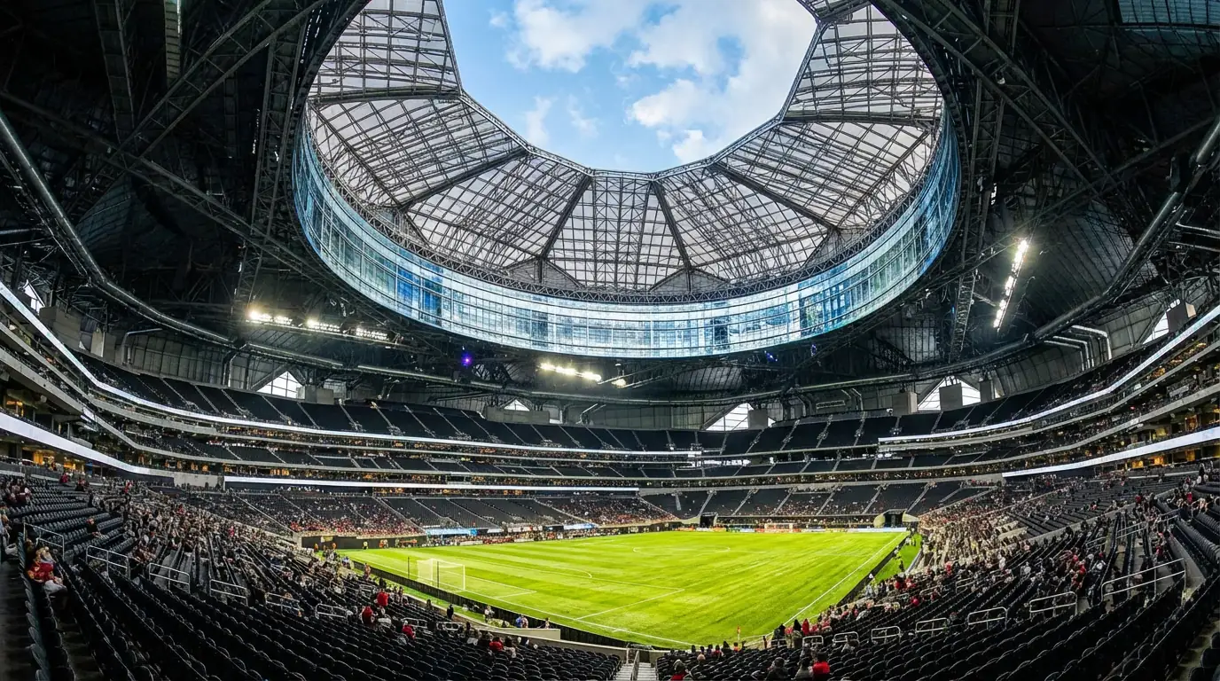 Mercedes-Benz Stadium de Atlanta, sede de los primeros partidos de España en el Mundial 2026